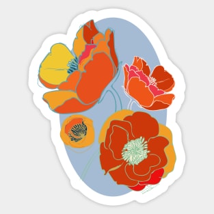 Poppy Superbloom Sticker